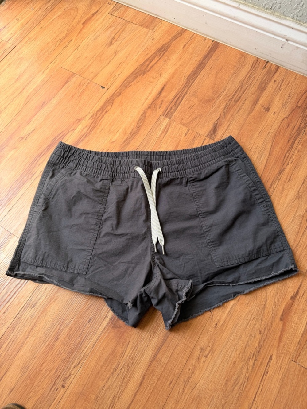 Vuori Charcoal Drawstring Athletic Shorts